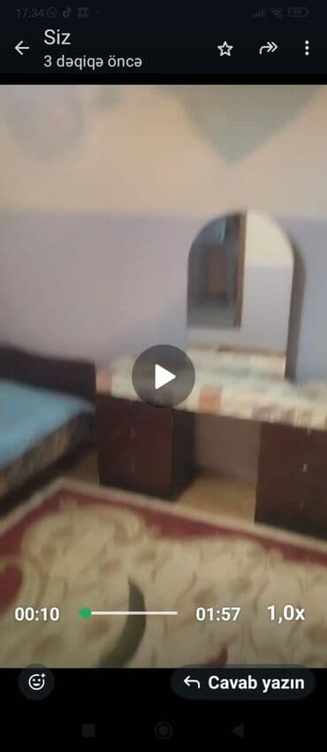 kend bineqedide kiraye evler: 3 kv. m, 3 otaqlı, Qaz, İşıq, Su — 4