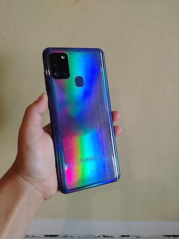 sim wifi modem: Samsung Galaxy A21S, 32 GB, Barmaq izi — 1