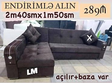 divan evim: Künc divan, Yeni, Açılan, Bazalı — 1
