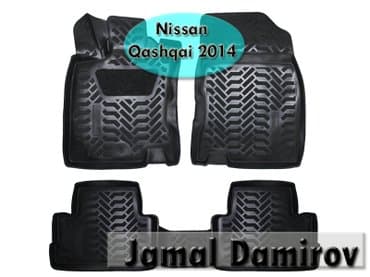 антискользящие коврики: Nissan qashqai 2014 üçün poliuretan ayaqaltilar. полиуретановые — 1