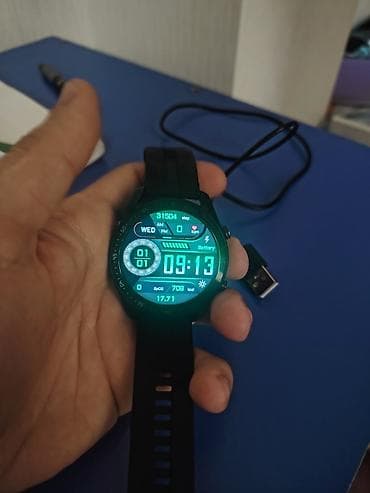 nomrəli saat: Smart saat, Smart, Sensor ekran, rəng - Qara — 3