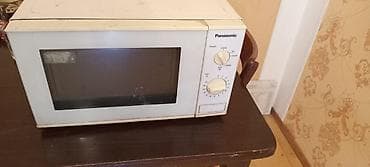 Mikrodalğalı soba Panasonic, Ayrıca dayanan, Mikrodalğalar ilə, rəng - Ağ