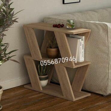 купить журнальный столик в баку: Журнальный стол, Новый, Нераскладной, Ламинат, Прямоугольный стол — 4