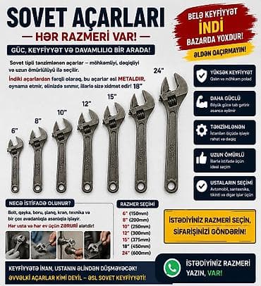 Sovet tipli tənzimlənən açarlar – güc, keyfiyyət və davamlılıq bir