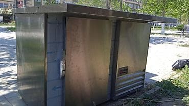 Soyuduculu vitrin – qastronomiya üçün paslanmayan poladdan hazırlanmış — 3
