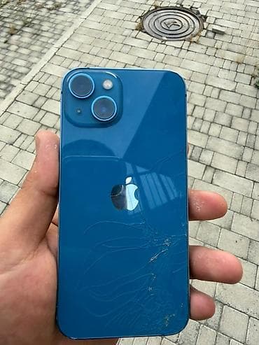 IPhone 13, 128 GB, Mavi, Qırıq lalafo.az -da IPhone 13, 128 GB, Mavi, Qırıq