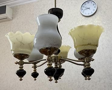 ucuz lüsturlar: Çılçıraq, 6 lampa, Metal — 3