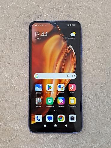 tv box android 9: Xiaomi Mi 9T, 64 GB, rəng - Mavi, 
 Sensor, Barmaq izi — 1