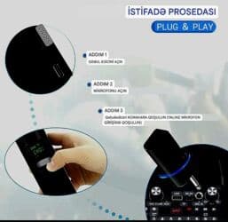 sədərək soyuducular: Новый Беспроводные (Bluetooth) Микрофон Самовывоз — 28