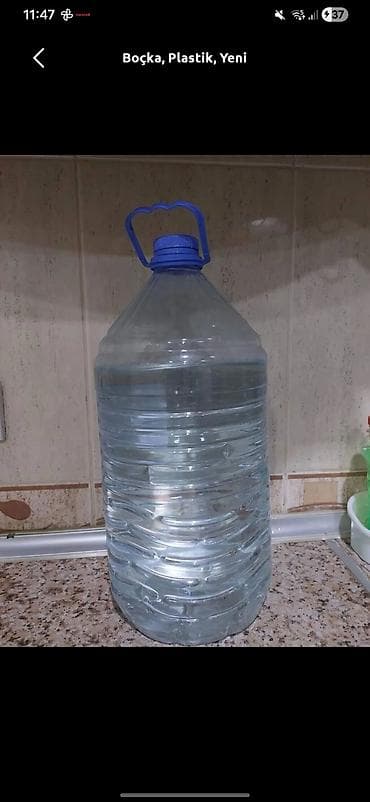 Boçkalar və çəlləklər: Plastik boçka (bidon) 5,10,20 litrlik var isteyen elaqe saxlasin - — 1