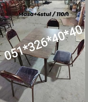 Qonaq otağı üçün, Yeni, Açılan, Dördbucaq masa, 2 stul lalafo.az -da Qonaq otağı üçün, Yeni, Açılan, Dördbucaq masa, 2 stul