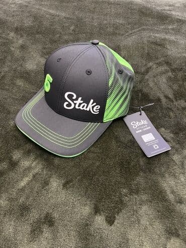 Stake brendi kepka, tam original ideal vəziyyətdə, rəsmi F1