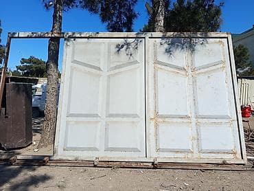 dəmir raşotka: İşlənmiş Dəmir Həyət darvazası, Siyirmə, 5 m, Mexaniki, rəng - Ağ, Kredit yoxdur, Ödənişli quraşdırma, Ünvandan götürmə — 3