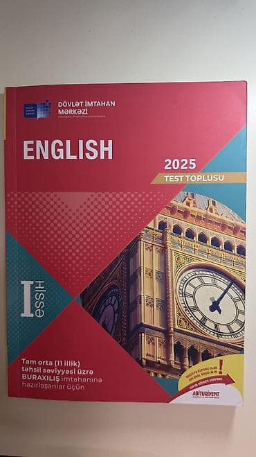 İngilis dili Testlər 11-ci sinif, DİM, 1-ci hissə