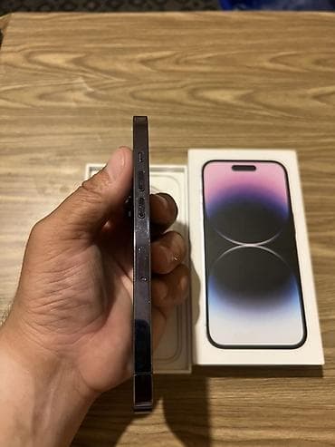 iphone dubai variant: IPhone 14 Pro, 256 GB, Deep Purple, Face ID — 5