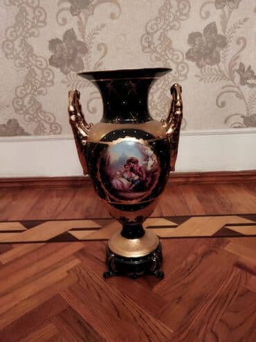 epoxy resin qiymeti: Kobalt vaza balaca 200 manat — 2