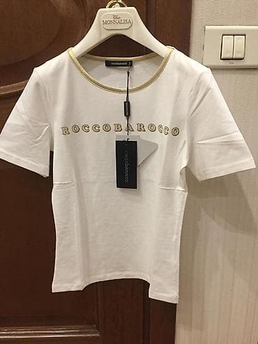 sort: Brendli ağ T‑şört 1) Roberto Cavalli Angels T‑şört - Rəng: ağ - Ön — 4