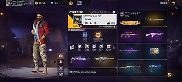 Toy paltarları və aksesuarları: Məhsul: Free Fire oyun hesabı Xüsusiyyətlər: - Hesab səviyyəsi: 58 - — 1