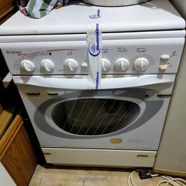 резиновая плитка: Плита Газовая, Отдельностоящая, 4 конфорки, Б/у — 2