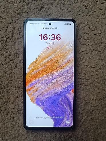 Samsung Galaxy A53 5G, 128 GB, rəng - Qara, İki sim kartlı