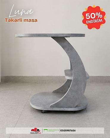 komputer setup: Jurnal masası, Yeni, Açılmayan, Laminat, Oval masa — 4