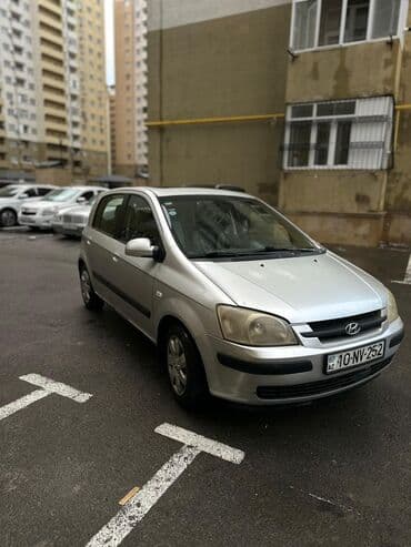 диски на 15 на ниву: Hyundai Getz, gümüşü rəng Texniki xüsusiyyətlər: - Yanacaq növü — 6