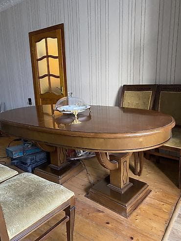 kasli fiqur: Qonaq otağı üçün, Oval masa — 4