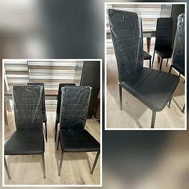 Qiymət 4ededi 150azn JYSK mətbəx stulları, 4 ədəd. Koja üzlük, asan — 1