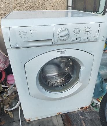 hotpoint: Paltaryuyan maşın Hotpoint Ariston, 6 kq, İşlənmiş, Avtomat, Qurutmasız — 2