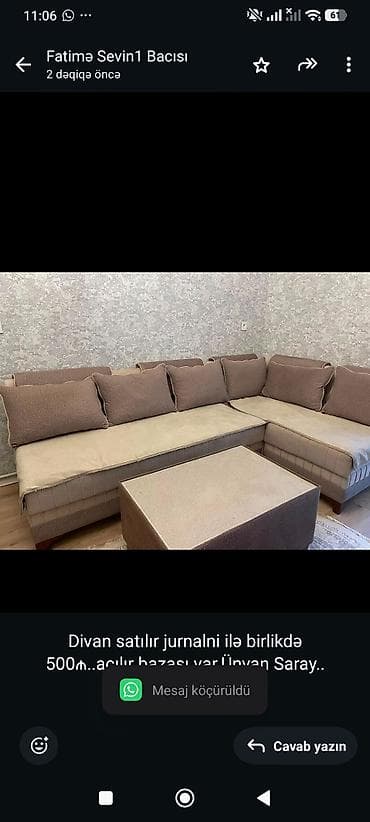 Divan satılır jurnalni ilə birlikdə 500₼. açılır bazası var.Ünvan lalafo.az -da Divan satılır jurnalni ilə birlikdə 500₼. açılır bazası var.Ünvan