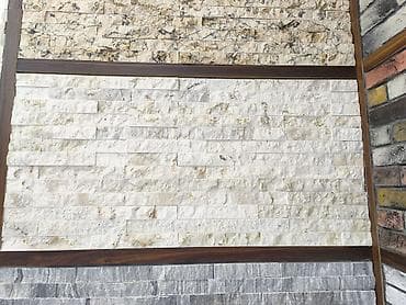 qelem seti: Dekorativ divar üzlüyü – təbii daş panellər - Material: təbii daş — 1