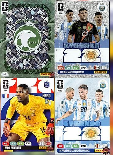 Şəkildə gördüyünüz Panini World Cup 2026 kolleksiyasıdır.Bu
