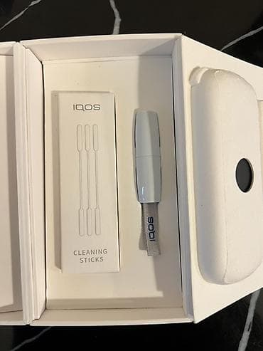 muncuqdan canta: IQOS 3 DUO ve kulqabi Məhsul təsviri: - Model: IQOS 3 DUO (Discreet — 6