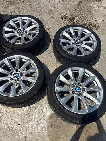 авто прадажа: BMW orijinal üslubda yüngül lehimli disk və BLACKHAWK şin dəsti - — 2