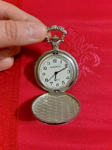 ROMANTİC markalı kvartslı cib saatı,Saat yaxşı işləyir. - Korpus