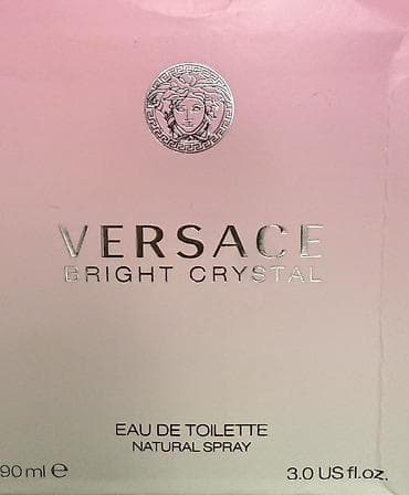 Versace Bright Crystal – Eau de Toilette, Natural Spray. Həcm: 90 ml