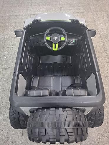 elekt: Uşaq üçün elektrikli off-road maşın - Korpus: boz rəngli, “off-road” — 3