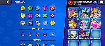 oyun adları: Brawl Stars oyun hesabı – yüksək səviyyəli kolleksiya - Kupa yolu — 7