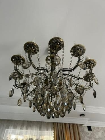 Xalçalar: Çılçıraq, 10 və daha çox lampa, Metal — 1