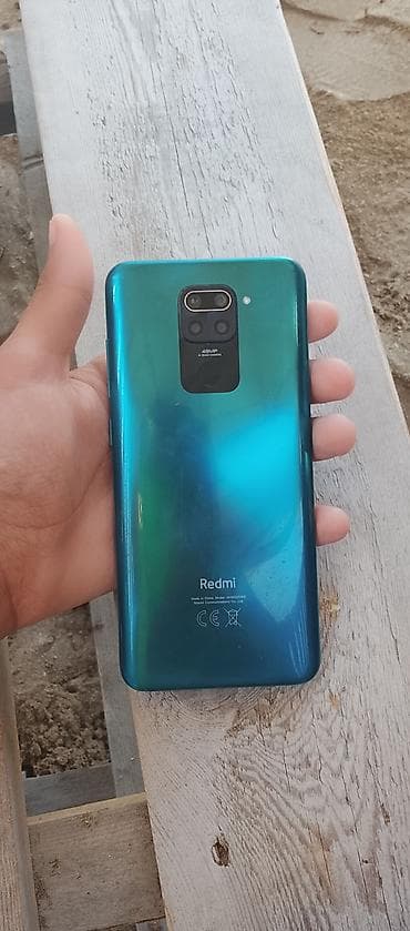 apple ipad mini 7: Redmi Note 9, 64 GB, rəng - Mavi, İki sim kartlı — 4