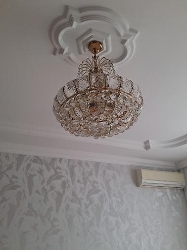 Люстра, 10 и более ламп, Хрусталь — 3