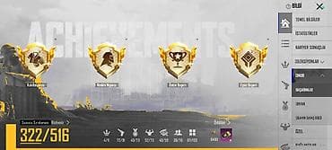 gps avto: PUBG MOBILE oyun hesabı – yüksək səviyyəli kolleksiya və titullar - — 3