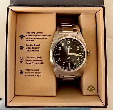 saat sepi: Yeni, Qol saatı, Timex, rəng - Qara — 1