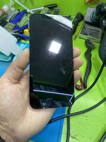 iphone 5s plata satiram: 12 promax usten cixma tam ideal ekran - Test: montajdan əvvəl anakarta — 1