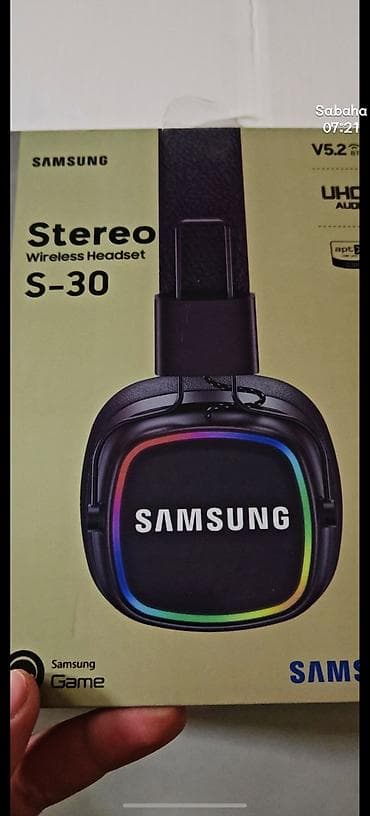 Yeni Simsiz (Bluetooth) Qulaqcıqlar, Samsung, rəng - Qara