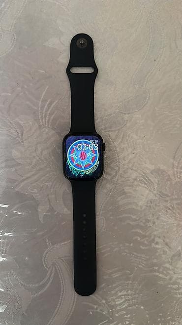 apple watch 6 44: Smart saat, Apple, rəng - Göy — 2