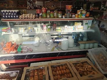 Mini-market vitrin soyuducusu və komplekt mallar Məhsul təsviri: - — 2