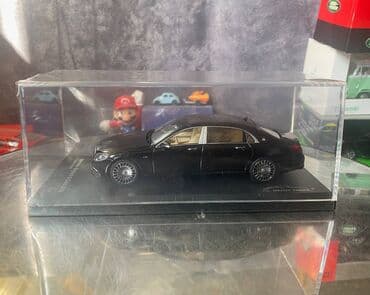 maşın modeli: Коллекционная модель Mercedes-Maybach S-class X222 obsidian black 2019 — 26