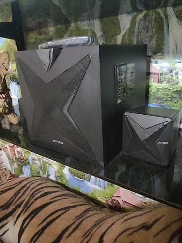 xrom kalonkalar: F&D Kolonka, Növ - Kompüter üçün, rəng - Qara — 2