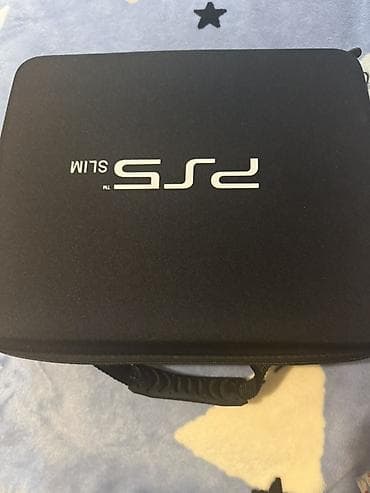 playstatio: PS5 Slim üçün daşıma çantası + daxili yerləşdirmə sistemi - Model — 2